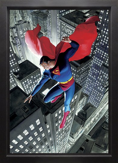 Superman Twentieth Century (Box Canvas) by DC - Framed Box Canvas